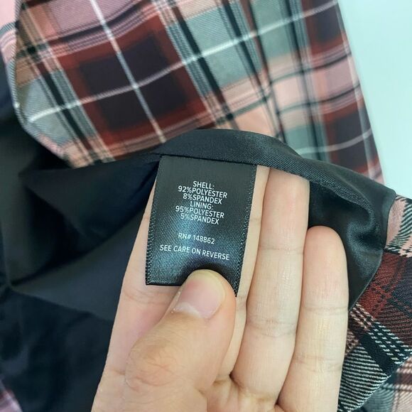 Torrid Plaid Blazer Vintage inspired, Punk, Grunge, Y2K, And trendy 3X NWT - Picture 11 of 13
